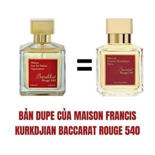 Nước Hoa Barakkat Rouge 540 Edp