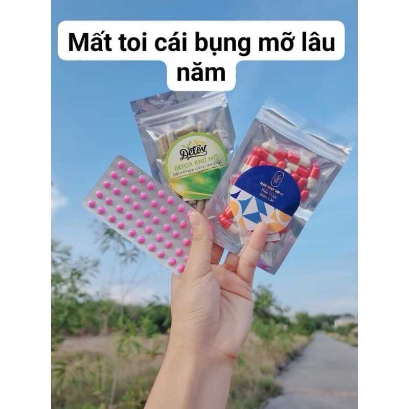 [ Bộ 3 Món ] Giảm Cân Body Vip X3 Siêu Diệt Mỡ