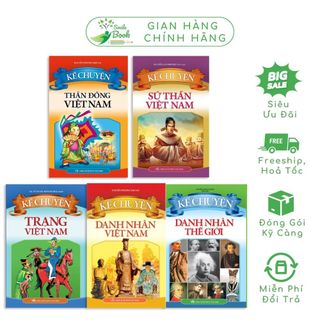 Sách: kể chuyện danh nhân xưa - 5 cuốn