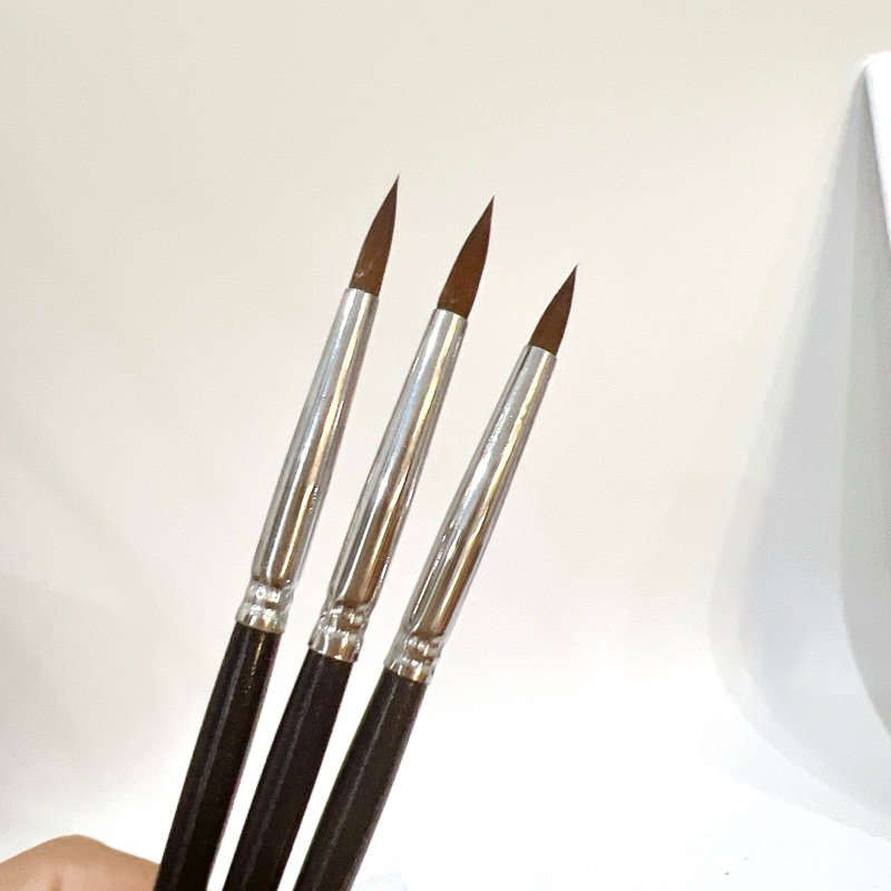 Cọ đắp hoa bột làm nail ( Cán đen)