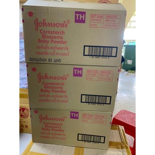 1 chai phấn thơm Johnson Baby 400g Thái Lan