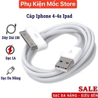 Cáp sạc tốt dành cho ip 4 và các dòng ipad đời cũ - Mốc Store