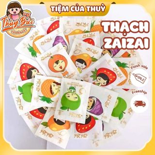 500G Kẹo Thạch Zai Zai Hương Vị Trái Cây, Kẹo Thạch Zaizai,  Thạch Rau Câu 6 hương vị giải nhiệt mùa hè