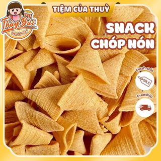  500G Snack Bắp Nón Tam Giác Giòn Tan Tẩm Vị Bim Bim Lạng đồ ăn vặt tuổi thơ Tiệm ăn vặt Thuỳ Bùi 