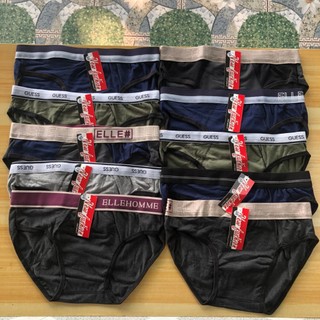 Combo 10 quần lót nam thun co giãn bán chạy 𝗛𝗔.𝗡𝗘𝗦𝗦𝗦 cho moi lứa tuổi đủ size siêu sale !! free ship
