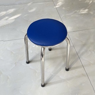 COMBO 5-10 Chiếc ghế đẩu 4 chân inox 304 bọc nệm siêu dày siêu bền cao 50cm bảo hành lâu dài