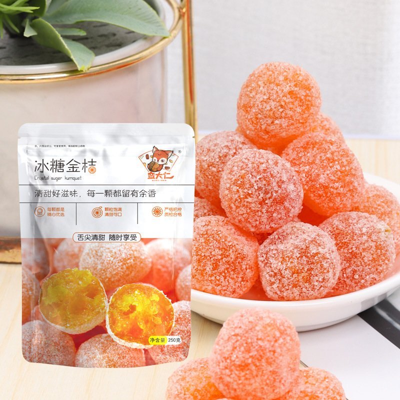 [ Tốt cho sức khỏe ] Combo 1000g Tắc đường phèn/Quất đường phèn nguyên trái thơm ngon tốt cho sức kh