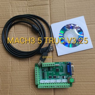 Mạch mach3 usb 5 trục v3.25 chế máy cnc