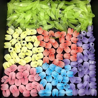 Combo 10 bông hoa tulip, hoa tulip nhựa làm đè ngủ hoa tulip, đèn ngủ handmade