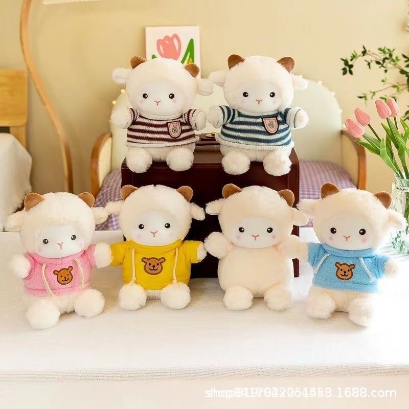 Thú Nhồi Bông Hình Cừu alpaca Siêu Dễ Thương, Thú nhồi bông quà tặng sinh nhật cho bé gái