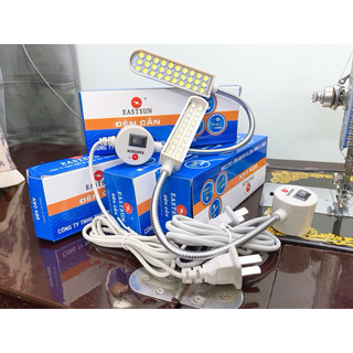 Đèn led loại tốt dùng gắn máy may để may khi thiếu ánh sáng, có 2 loại là đèn led 20bóng và 30bóng