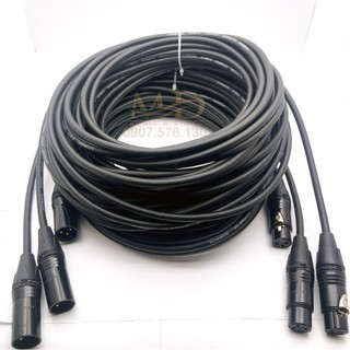 Dây tín hiệu canon 5m 10m 15m...chống nhiễu, dây dẻo, thích hợp cho âm thanh sân khấu, tín hiệu đèn