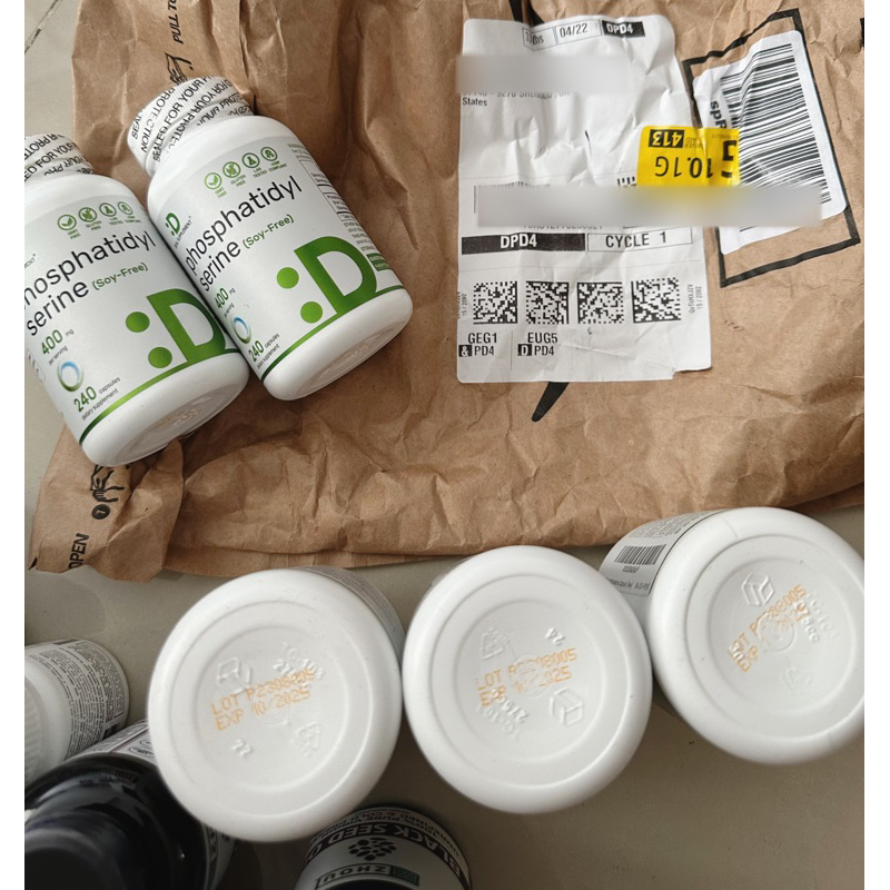 Deal Supplement Phosphatidylserine 400mg Viên uống bổ não, tăng cường trí nhớ, sự tập trung 240 viên