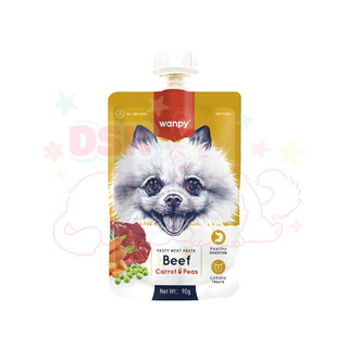 Súp Thưởng Wanpy Nắp Vặn Cho Chó - Gói 90gr