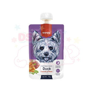 Súp Thưởng Wanpy Nắp Vặn Cho Chó - Gói 90gr