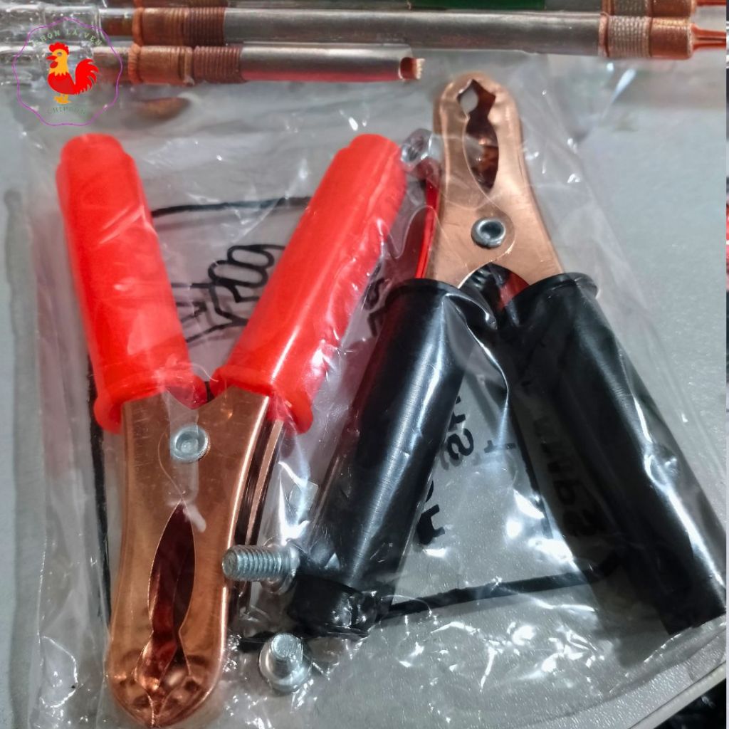 Kẹp bình acquy 75A có kèm vít bắt cos