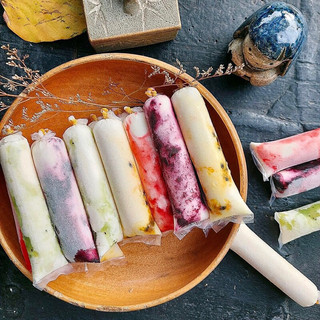 20 túi nilong làm kem ,túi làm sữa chua đủ loại