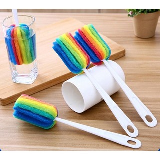 Dụng cụ rửa ly 7 màu nhựa vietnhat