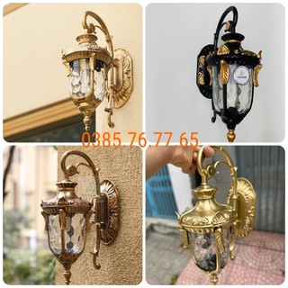 Đèn treo ngoài trời, đèn treo tường cổ điển DGT 096 + Tặng kèm bóng led 9w - Mua 10 tặng 1