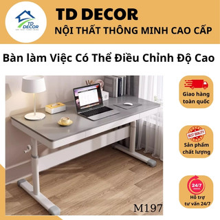  Bàn Làm Việc Nâng Hạ Chiều Cao Thủ Công Bàn Học Điều Chỉnh Độ Cao  Bàn Làm Việc Thông Minh M197 