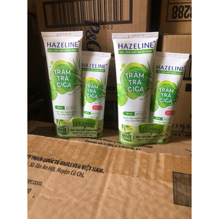 HAZELINE sữa rửa mặt tràm trà cica 100gr