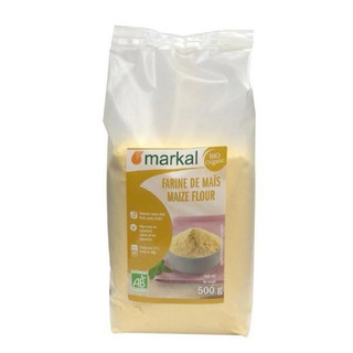 Bột bắp hữu cơ hạt mịn Markal 500g