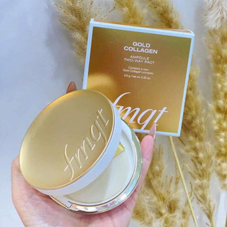 Phấn nén gold collagen ampoule two way pact