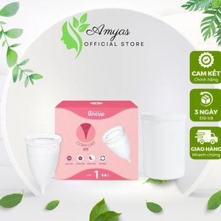 Cốc nguyệt san Lincup chính hãng size 25ml34ml40ml Nhập khẩu Mỹ, an toàn, tiện lợi