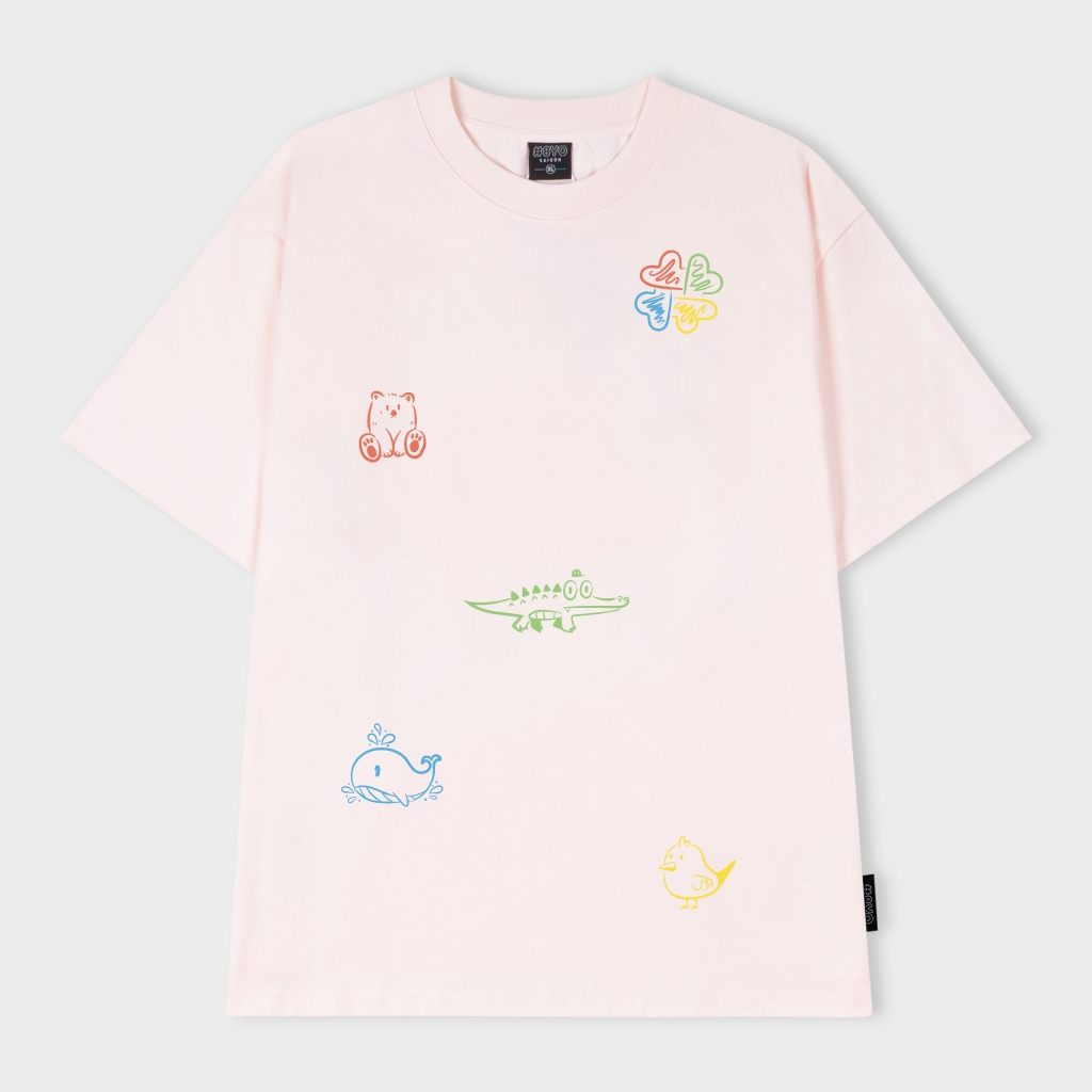 Áo Thun 8YO MINI ZOO Tee Cotton Mềm Mịn Mát - Áo Phông Local Brand Unisex Nam Nữ Form Rộng | BigBuy360 - bigbuy360.vn