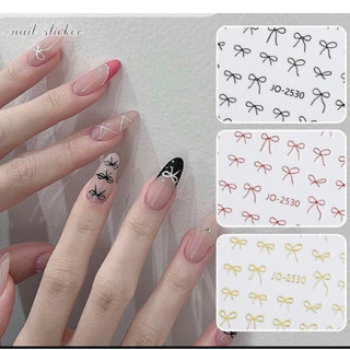 Stick nơ dán móng hình dán móng nơ làm nail