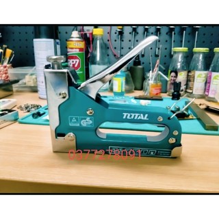 Kìm bấm ghim đa năng 3 trong 1 total tht31143 + ghim bấm kèm
