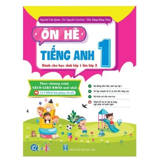 Sách - Ôn Hè Tiếng Anh Lớp 1 - Dành cho học sinh lớp 1 lên 2 (1 cuốn)