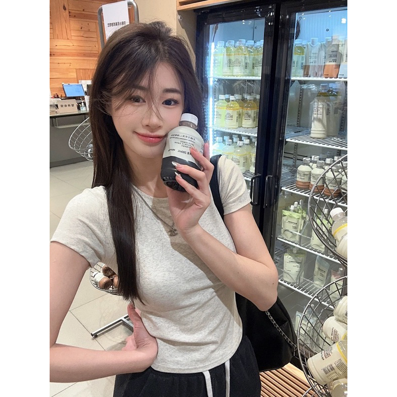 Áo Thun Trơn Body, Áo Babytee Thun Nữ Ngắn Tay Chất Tăm hàn cotton Mềm Mát ( Có Áo Bigsize) | BigBuy360 - bigbuy360.vn