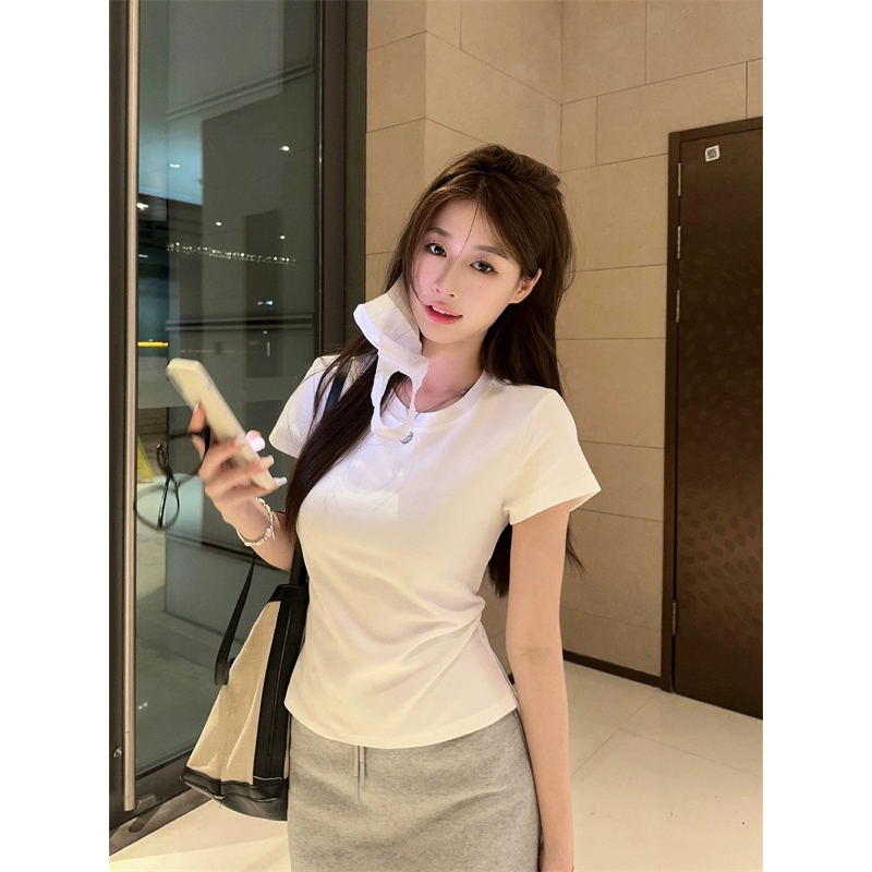Áo Thun Trơn Body, Áo Babytee Thun Nữ Ngắn Tay Chất Tăm hàn cotton Mềm Mát ( Có Áo Bigsize) | BigBuy360 - bigbuy360.vn