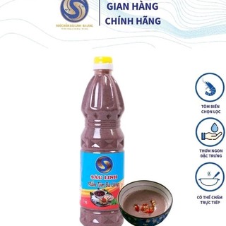 Mắm tôm ngon. đặc sản ba làng thanh hóa chai 1lit.