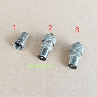 Rắc ăng ten , rắc chảo , jack nối cáp đồng trục