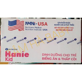 [ Combo 2 thùng ] Sữa bột pha sẵn Hanie Kid Nutricare ( 48 hộp x 110ml ) ( shop mẹ và bé THM )