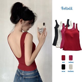 Áo croptop nữ nhiều màu dáng ngắn thiết kế hở lưng ôm boby gợi cảm AY08
