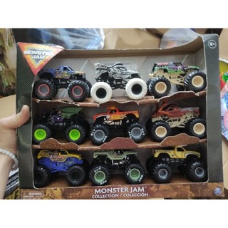 Bộ 9 xe Monster Jam Collection tỉ lệ 1:64