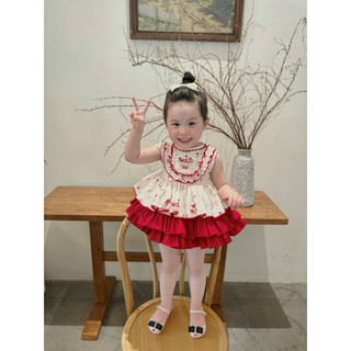 Set TBN cover màu đỏ kèm chip cho bé
