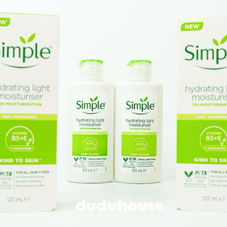 Kem dưỡng da Simple Kind To Skin Hydrating Light 125ML