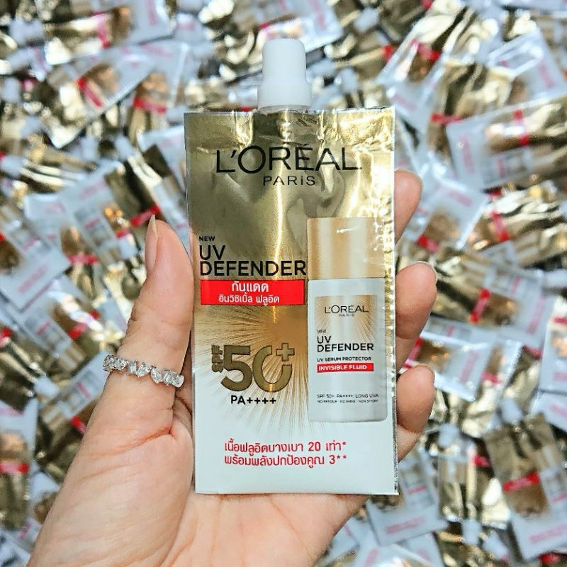 Combo 4 - 8 Gói Kem Chống Nắng Loreal 5.5ml - Date 2027