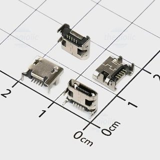 Cổng usb micro-b 2.0 đầu cái 5 chân smd v2//1