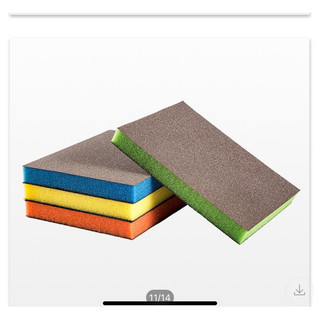 Nhám xốp đa năng chà nhám, rửa chén, chà nồi 2 mặt 9218