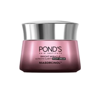 Kem sáng da ban đêm Ponds Bright Miracle mờ thâm sạm với 50X Niasorcinol 45g
