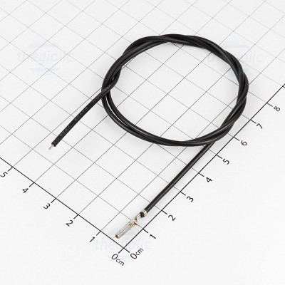 [5 Cái]- Dây 1 Đầu Cos Cái 5557 4.2mm 20AWG Dài 50cm Màu Đen