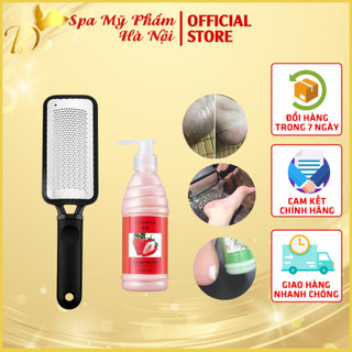 Bàn chà gót chân combo cây chà gót chân + kem mềm gót