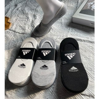 Set 10 đôi tất hài adidas, vớ lười nam cotton thông hơi