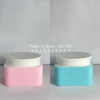 Hủ vuông (đựng 150g kem + hủ nặng 100g = 250g )