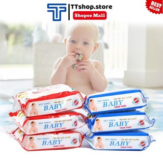 Khăn Giấy Ướt Baby Wipes LOGKENT , Độ Ẩm Vừa Đủ Dành Cho Cả Người Lớn Và Trẻ Nhỏ